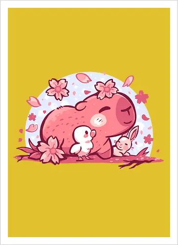 Pink Spring Friends
