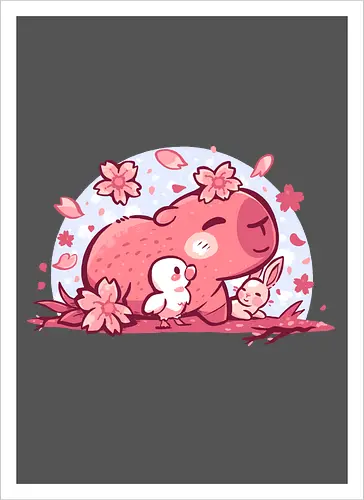 Pink Spring Friends