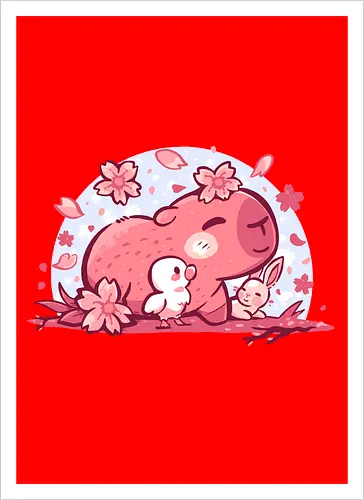 Pink Spring Friends