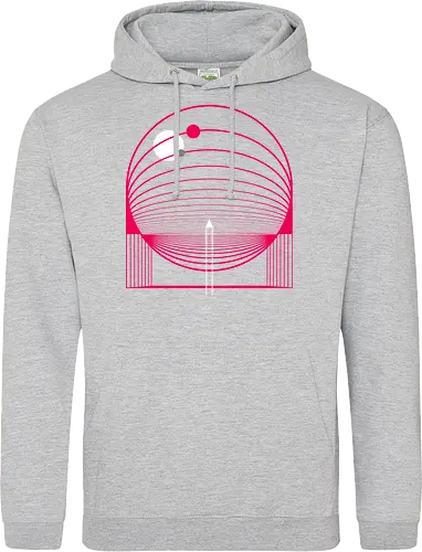 Exploring Stars - space, rocket ship, space ship, mars, planets, solar system, minimal - Standard Hoodie