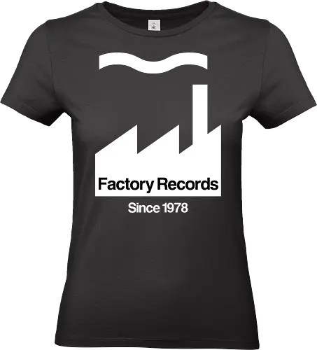 Factory Music Art  - music, factory records, funny, funny pop, funny quote, geek, humor, ian curtis, joke, Music, meme, parody, post punk, unknown pleasures, vintage - Standard T-Shirt (Women)