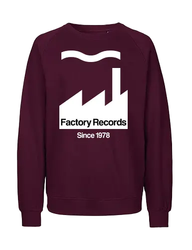 Factory Music Art  - music, factory records, funny, funny pop, funny quote, geek, humor, ian curtis, joke, Music, meme, parody, post punk, unknown pleasures, vintage - Fairtrade Sweatshirt