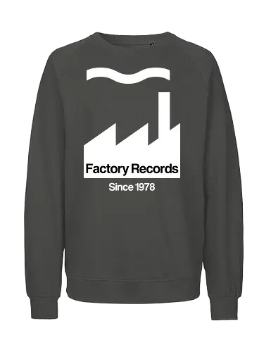 Factory Music Art  - music, factory records, funny, funny pop, funny quote, geek, humor, ian curtis, joke, Music, meme, parody, post punk, unknown pleasures, vintage - Fairtrade Sweatshirt