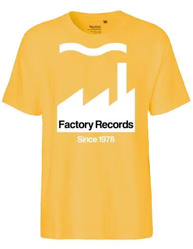 Factory Music Art  - music, factory records, funny, funny pop, funny quote, geek, humor, ian curtis, joke, Music, meme, parody, post punk, unknown pleasures, vintage - Fairtrade T-Shirt