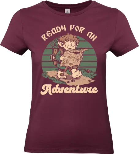 Medieval Character Adventure - fantasy, adventure, medieval, magic, magical, map, RPG, fun, funny, ring, cool, vintage, retro - Standard T-Shirt (Women)