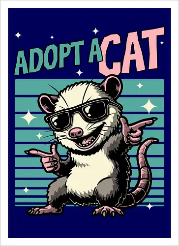Possum Adopt a Cat