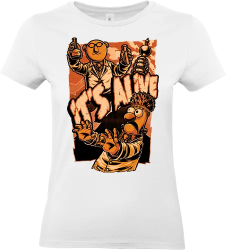 Puppet Science Horror - puppet, science, horror, fun, funny, cool, alive, sci-fi, science fiction, tv show, classic, mashup, monster, Frankenstein, electric - Standard T-Shirt (Women)
