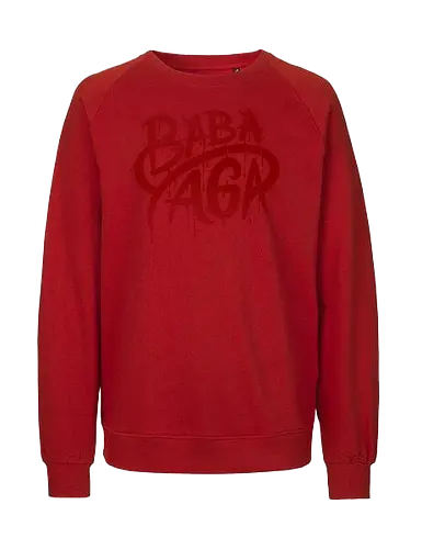 babayaga - babayaga, hitman, ghost, demon, gangster, mytical, mystic, font, textart - Fairtrade Sweatshirt