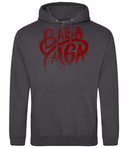 babayaga - babayaga, hitman, ghost, demon, gangster, mytical, mystic, font, textart - Standard Hoodie