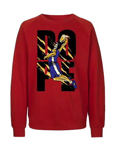 beer dunk  - beer, dunk, skull, basketball, sport, slamdunk, cool - Fairtrade Sweatshirt