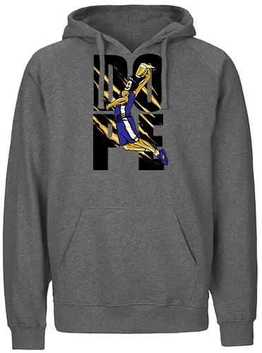 beer dunk  - beer, dunk, skull, basketball, sport, slamdunk, cool - Fairtrade Hoodie