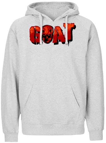 goat - superhero, kingpin, cool, daredevil, antihero, lawyer, shillouete, devil - Fairtrade Hoodie