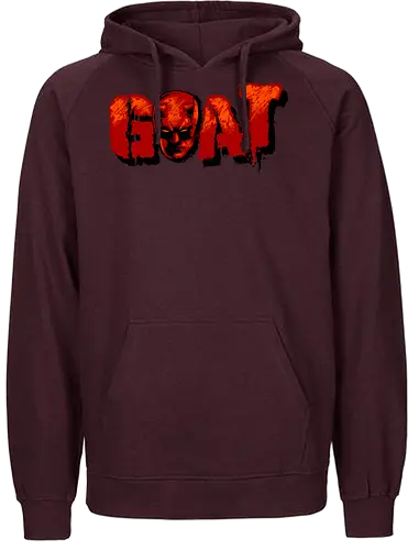 goat - superhero, kingpin, cool, daredevil, antihero, lawyer, shillouete, devil - Fairtrade Hoodie