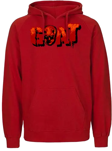 goat - superhero, kingpin, cool, daredevil, antihero, lawyer, shillouete, devil - Fairtrade Hoodie