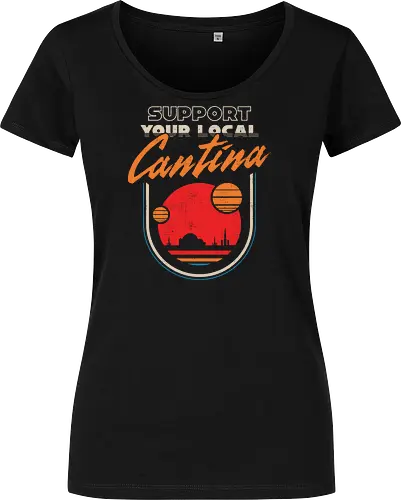Support Your Local Cantina - Sci-Fi Retro Bar 