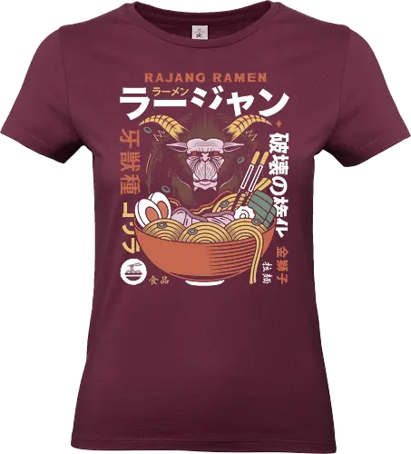 Rajang Ramen - monster, hunting, gamer, gaming, video games, furious rajang, iceborne, wyvern, felyne, pickle, hunter monster world, game, coffee, gamer, gaming, video games, hunter, monster rise, monster wilds - Standard T-Shirt (Women)