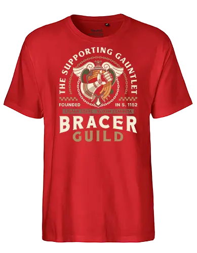 Bracers Guild Leman Crest - trails in the sky, legend heroes, crossbell, bracer guild, thors military academy, trails from zero, ramen, noodles, trails into reverie, trails of cold steel, gamer, gaming, video game, trails to azure, tio plato, mishy, in the sky, legend of heroes, ys, crossbell, bracer guild, thors military academy, trails from zero, trails into reverie, trails of cold steel, gamer, gaming, video game, trails to azure, tio plato, mishy - Fairtrade T-Shirt