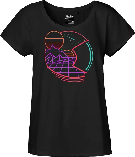 Space Adventure in 80s Retrowave Style 