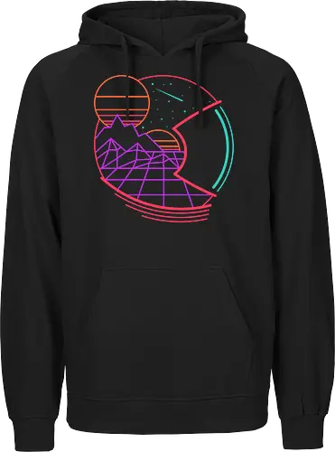 Space Adventure in 80s Retrowave Style 