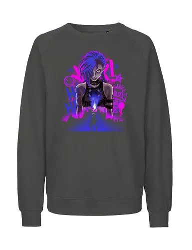 Pow Pow Was Here - Arcane, Gaming, Gaming - Fairtrade Sweatshirt