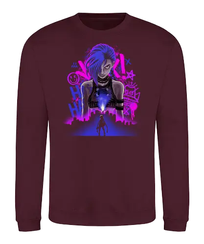 Pow Pow Was Here - Arcane, Gaming, Gaming - Sweatshirt