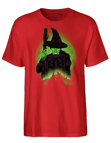 Wicked Green - Wicked, Witch, Green - Fairtrade T-Shirt