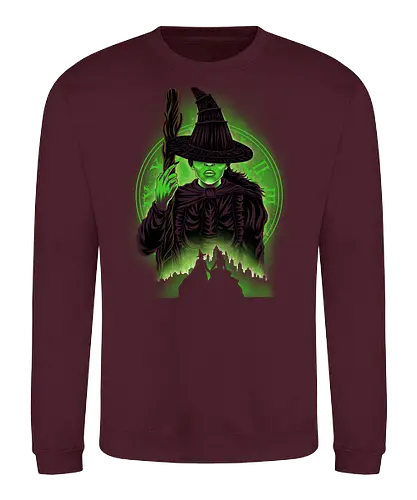 Wicked Green - Wicked, Witch, Green - Sweatshirt