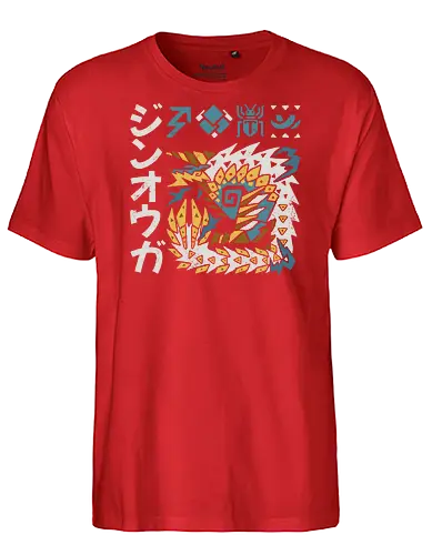 Jinouga - monster, hunter, hunting - Fairtrade T-Shirt