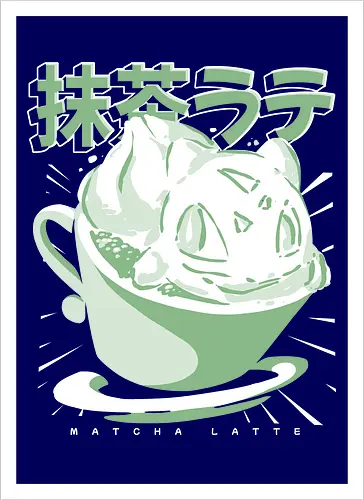 Matchasaur Latte
