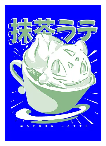 Matchasaur Latte
