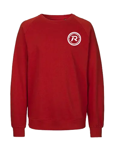 Logo White Small - Fairtrade Sweatshirt
