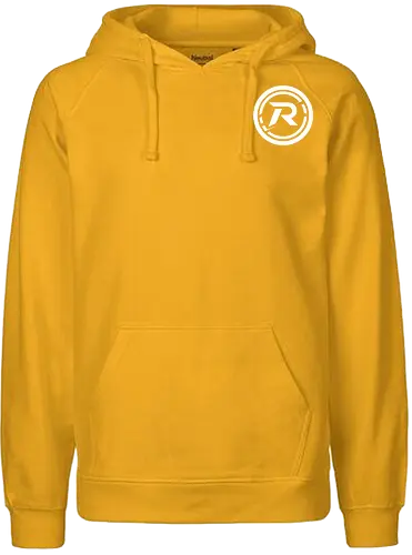 Logo White Small - Fairtrade Hoodie
