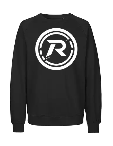 Logo Big white - Fairtrade Sweatshirt