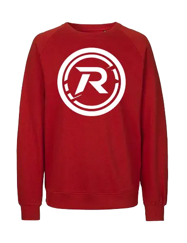 Logo Big white - Fairtrade Sweatshirt