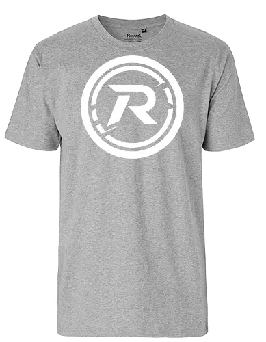 Logo Big white - Fairtrade T-Shirt
