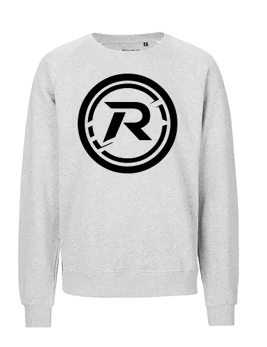 Logo Big schwarz - Fairtrade Sweatshirt