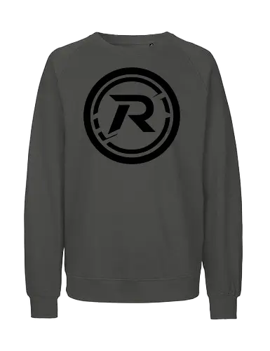 Logo Big schwarz - Fairtrade Sweatshirt