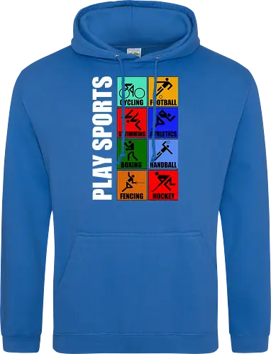 Play Sports Health Vintage Art