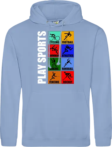 Play Sports Health Vintage Art