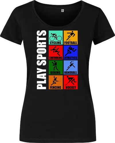 Play Sports Health Vintage Art