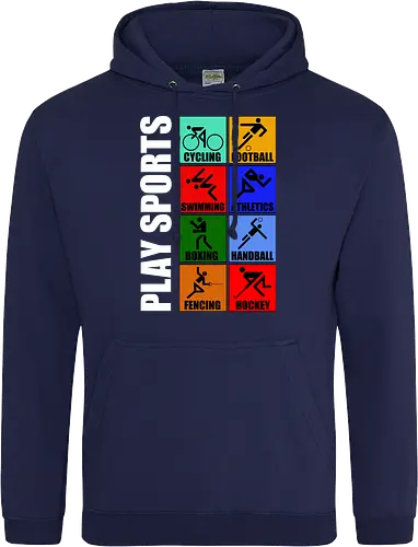 Play Sports Health Vintage Art