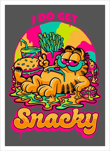Cat Psychedelic Food Trip