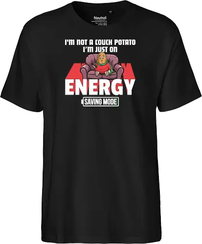 I'm not a couch potato, I'm just on energy saving mode