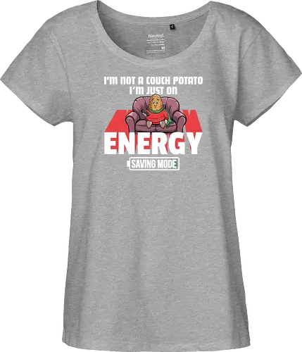 I'm not a couch potato, I'm just on energy saving mode
