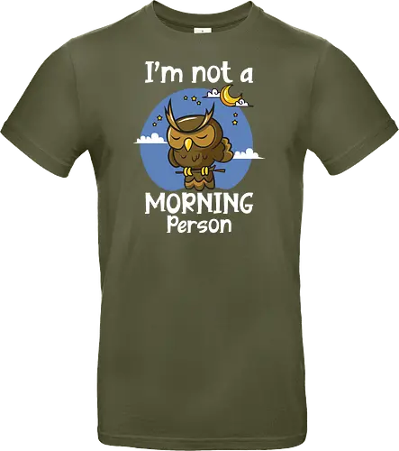 I'm not a morning person