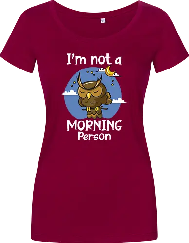 I'm not a morning person