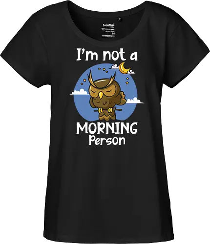 I'm not a morning person