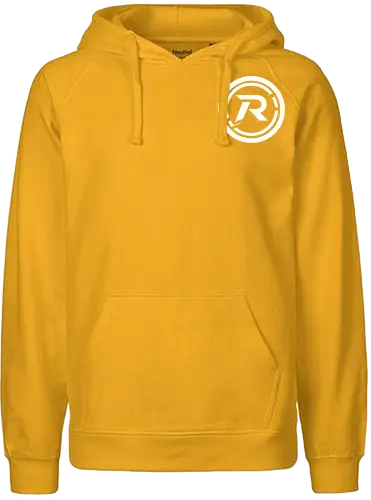 Front Logo white, Back: Katze - Fairtrade Hoodie