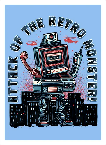 Attack of the Retro Monster