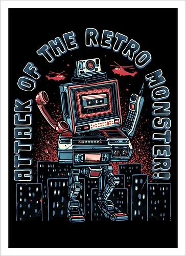 Attack of the Retro Monster